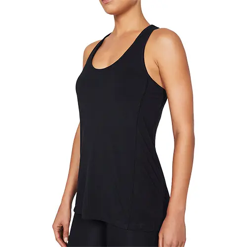 Boody Racerback Tank Top Active Svart | Stl. M