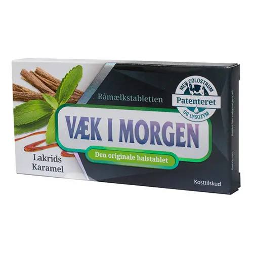Borta imorgon halstabletter | Lakrits & Karamell