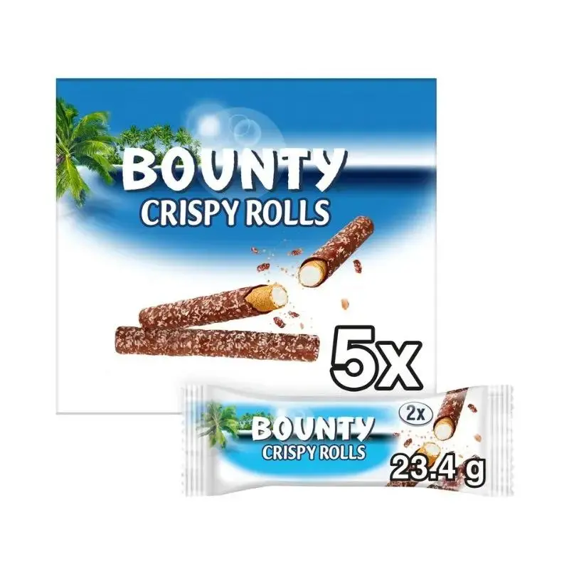 Bounty Crispy Rolls 5 pack 117g