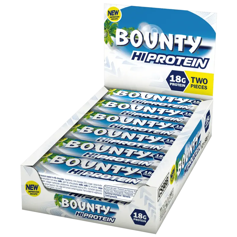 Bounty Hi-Protein Bar - 10x52g.