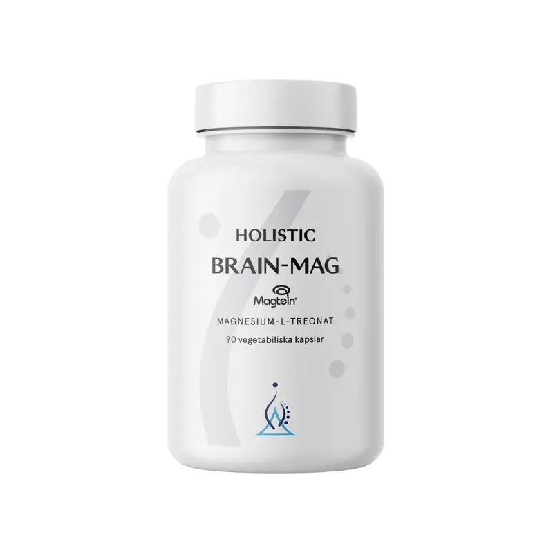 Brain-Mag Magnesium-L-treonat 90 kapslar - Holistic