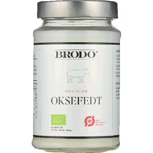 Brodo Nötfett Från Gräsbetande Nötkreatur Ekologisk | 310 g