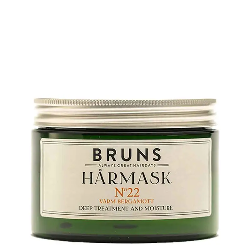 BRUNS Nr22 Varm Bergamot Hårmask 350 ml