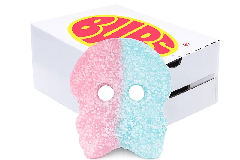 BUBS Bubblegum Skalle 2600g Storpack Lösvikt