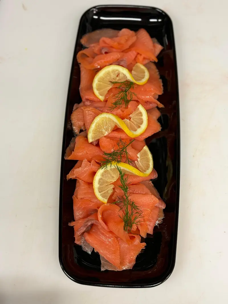 Bufféfat kallrökt lax