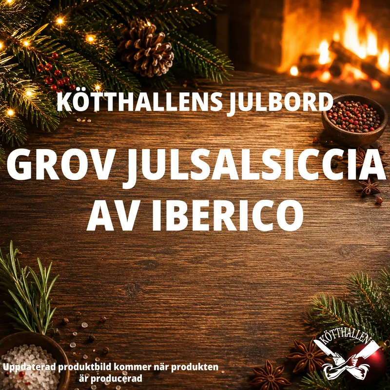 -BUTIKSUPPHÄMTNING- GROV JULSALSICCIA IBERICO