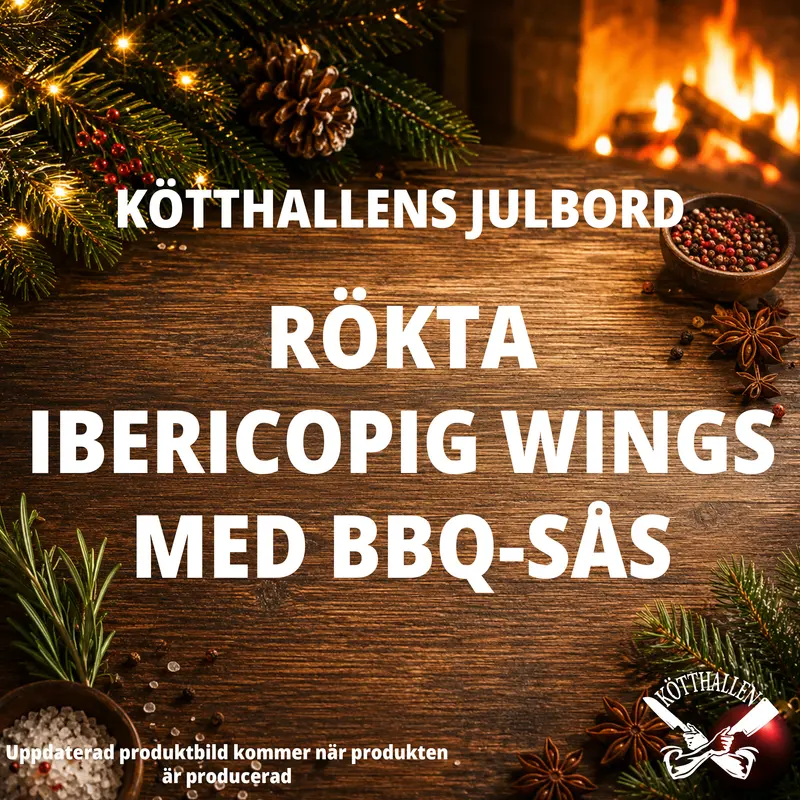 -BUTIKSUPPHÄMTNING- RÖKTA PIG WINGS MED BBQ-SÅS