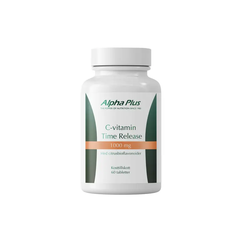 C-vitamin Time Release, 60 kap