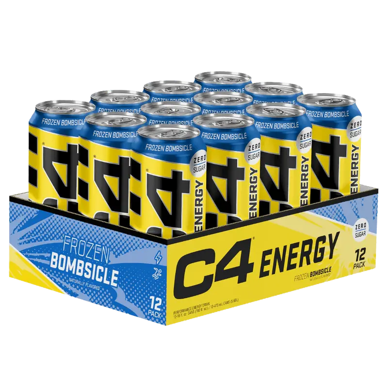 C4 Energy Carbonated Frozen Bombsicle - 12x500ml.