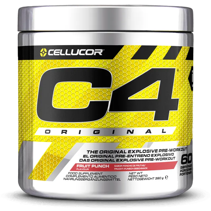 C4 Pre-Workout Fruit Punch - 60 serv.