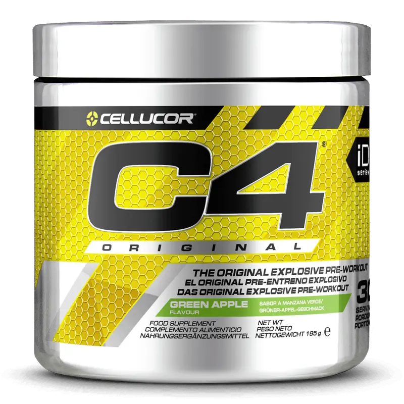 C4 Pre-Workout Green Apple - 30 serv.