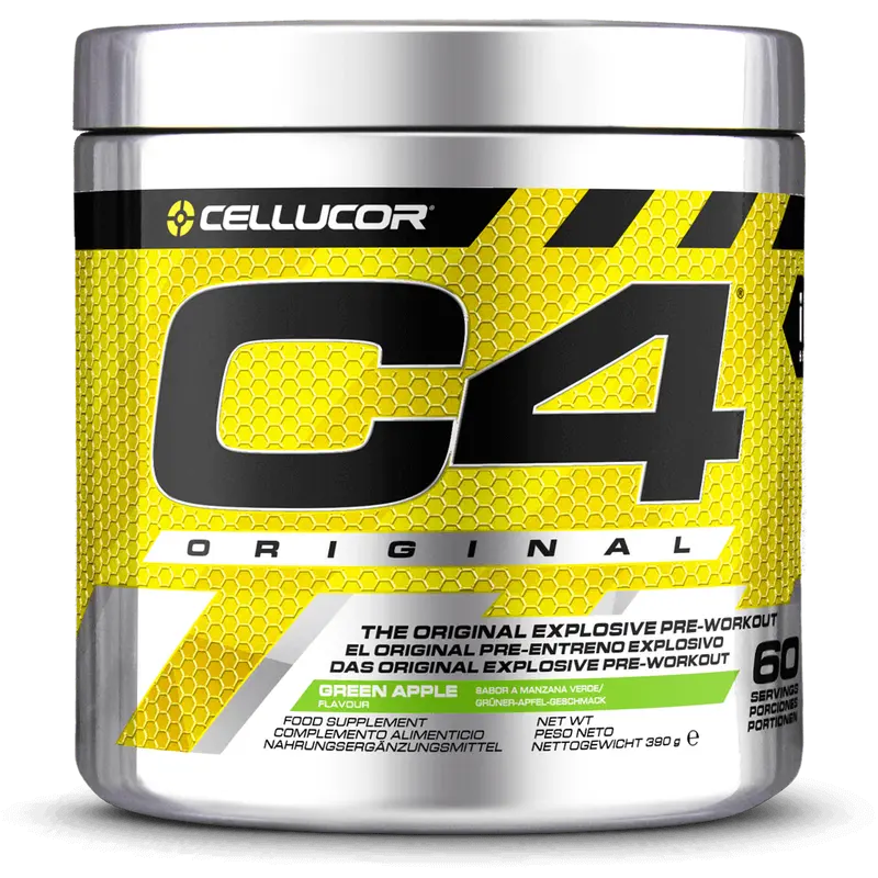 C4 Pre-Workout Green Apple - 60 serv.