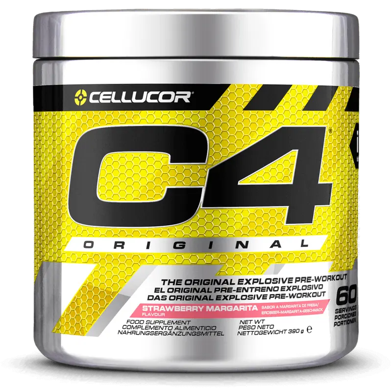 C4 Pre-Workout Strawberry Margarita - 60 serv.