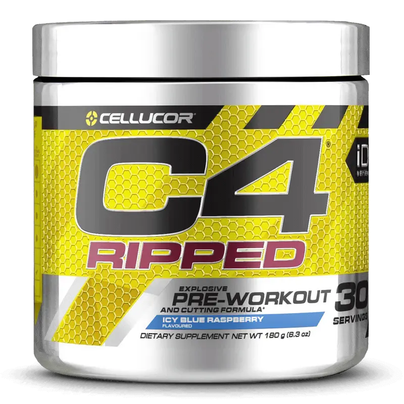 C4 Ripped Icy Blue Raspberry - 30 serv.