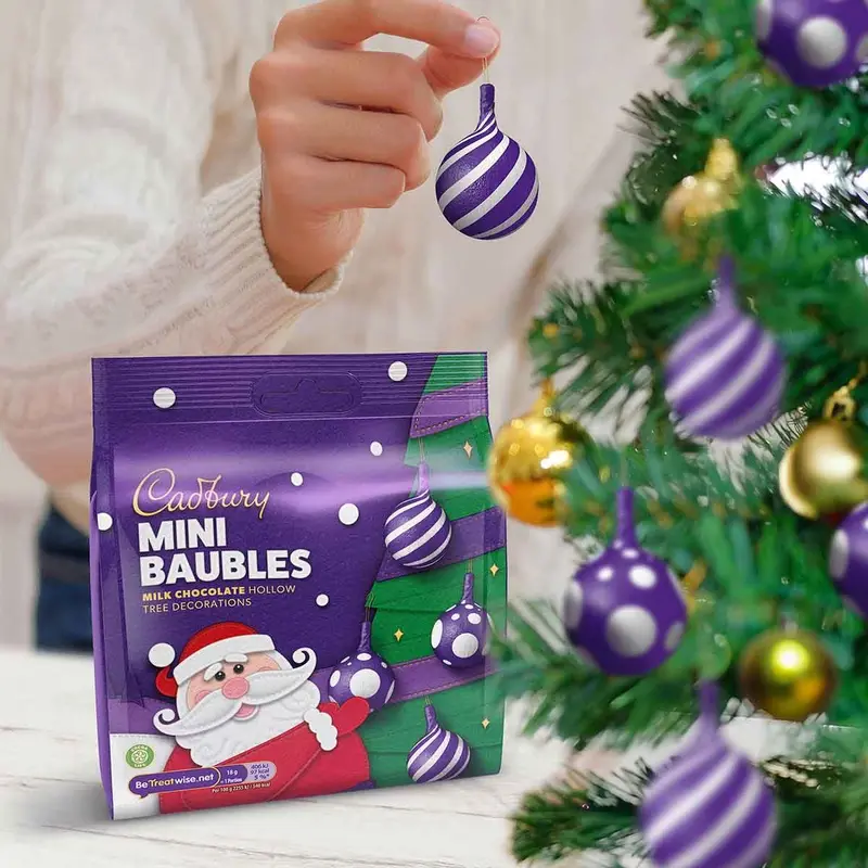 CADBURY CHOCOLATE TREE DECORATIONS 72G