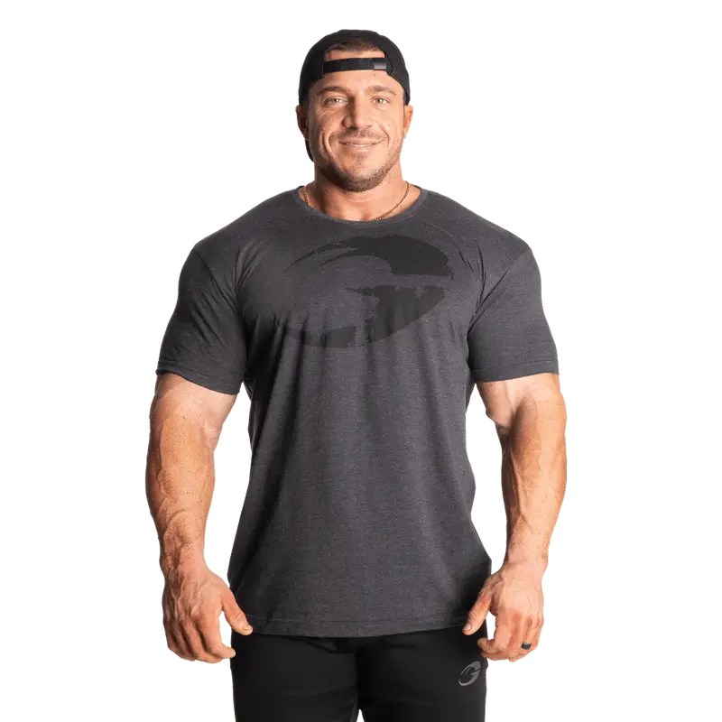 Cadet Tee - Dark Grey Melange