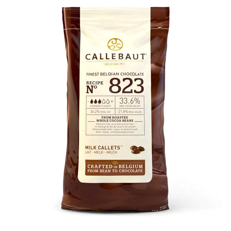 Callebaut 823 Mjölkchoklad 33,6% 1kg