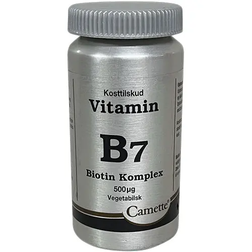 Camette Biotin Komplex Med Zink Och Åkerfräken | 90 tabl.