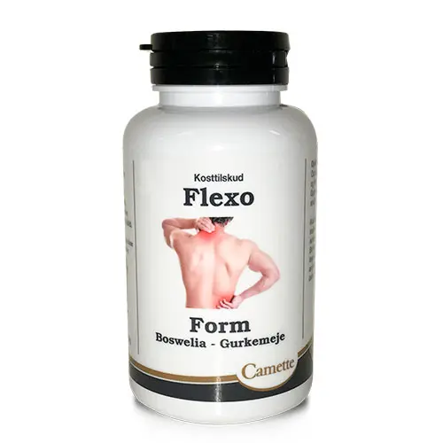 Camette Flexo Form Boswellia-Gurkemeje | 120 tabletter