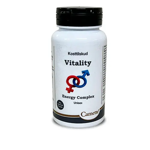 Camette Vitality Energy Complex | 120 tabletter
