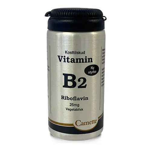 Camette Vitamin B2 | 90 tabletter