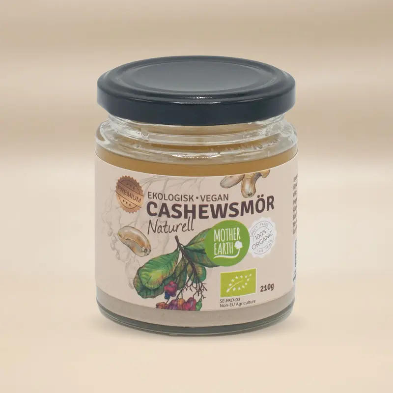 Cashewsmör 210g Naturell ME