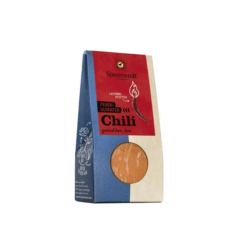 Cayennepeppar Malen, 40 g Eko
