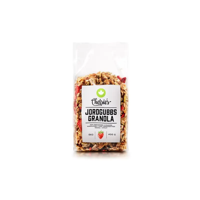 Chelsie´s Granola Jordgubb Glutenfri 400g