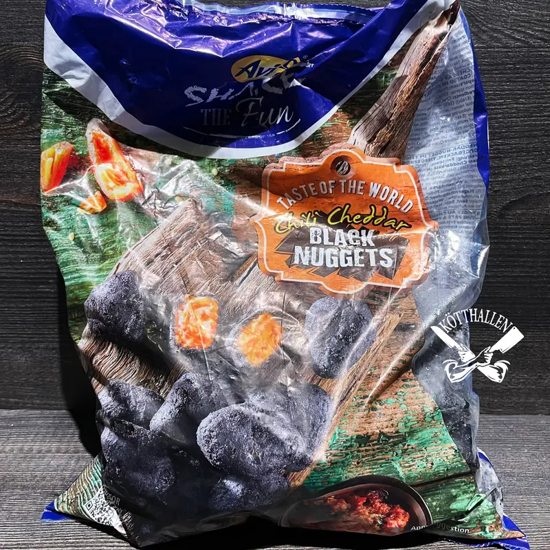 CHILI CHEDDAR BLACK NUGGETS, AVIKO