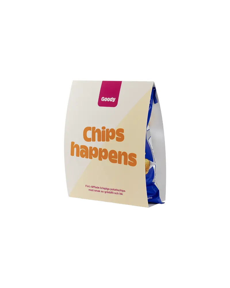 Chipspåse med sleeve 40g