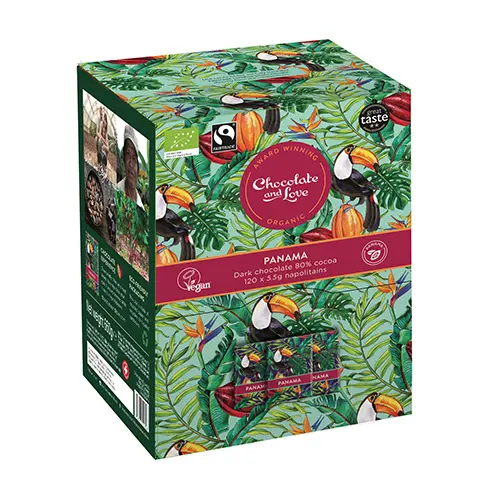 Chocolate and Love Panama Choklad Dispenser EKO från | 660 g