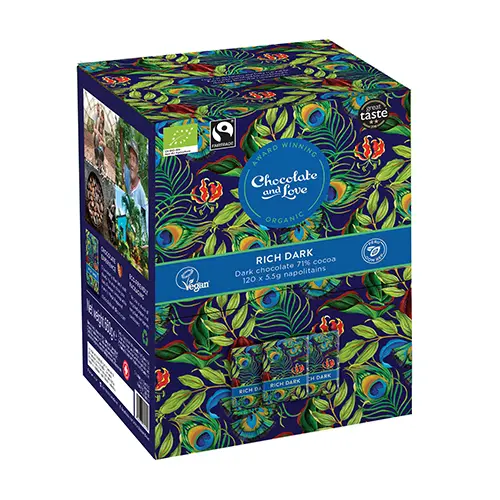 Chocolate and Love Rich Dark Dispenser EKO från | 660 g
