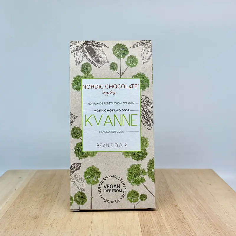 Choklad med fjällkvanne 65%