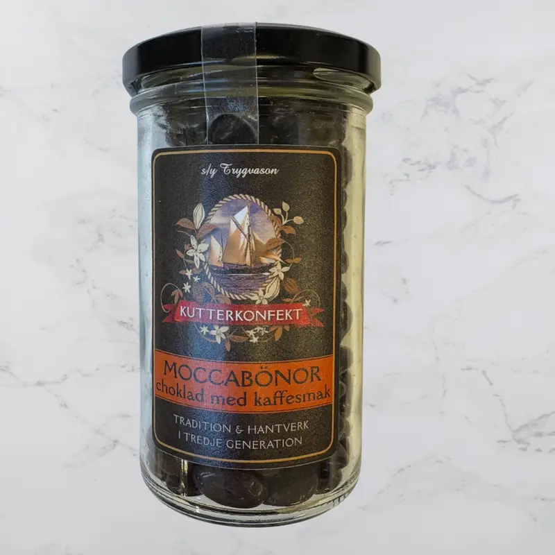 Choklad - Moccaböna i burk