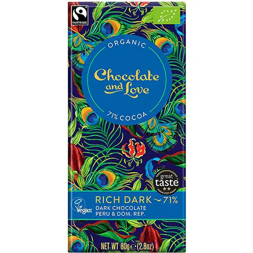 Choklad Rich Dark 71% Ekologisk från