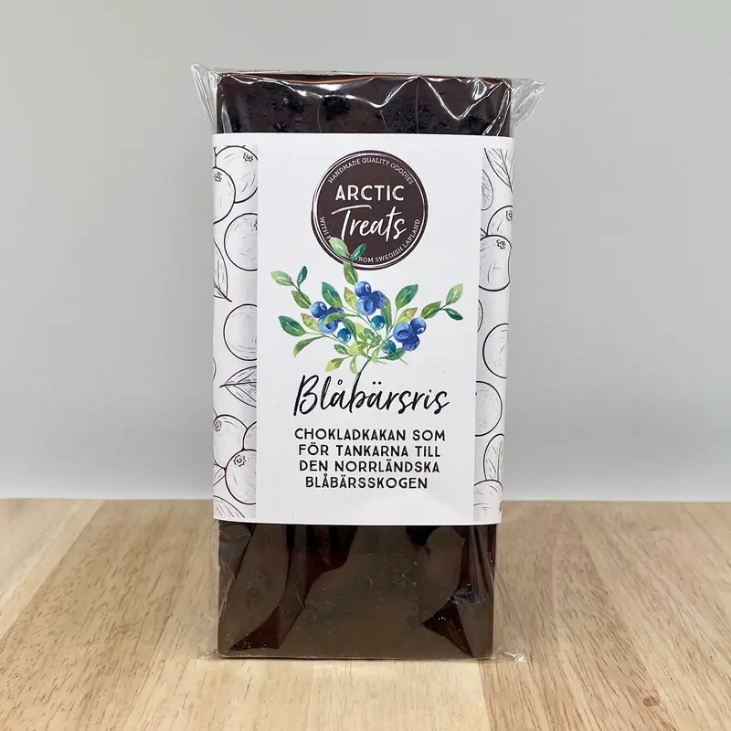 Chokladkaka blåbär