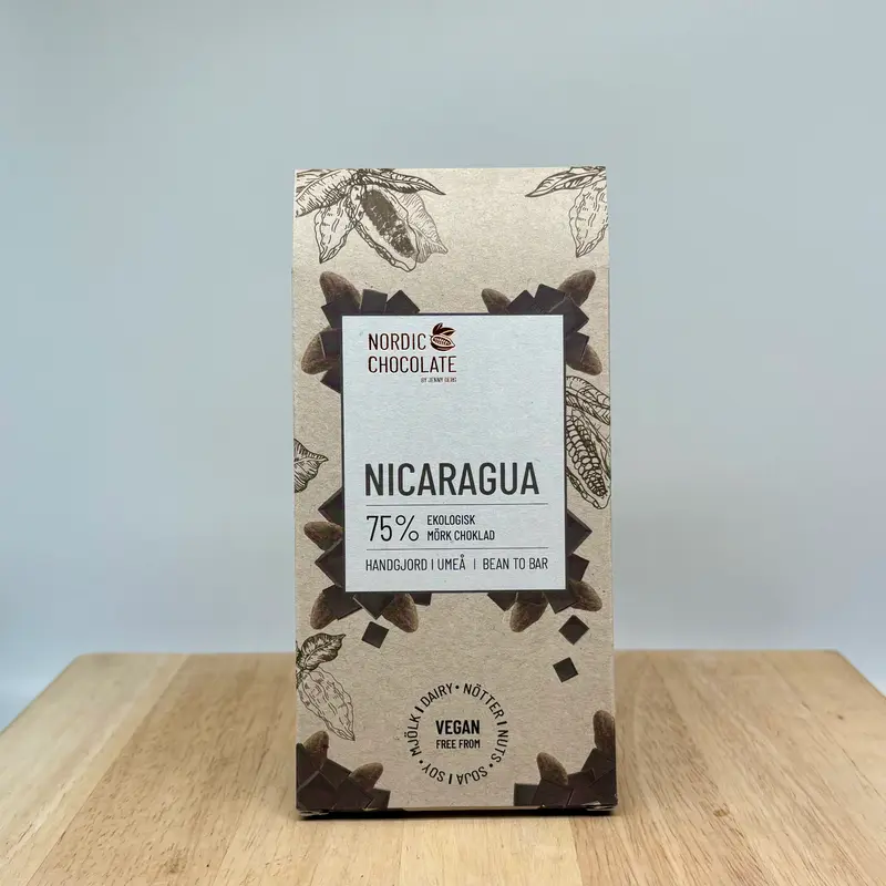 Chokladkaka nicaragua 75%
