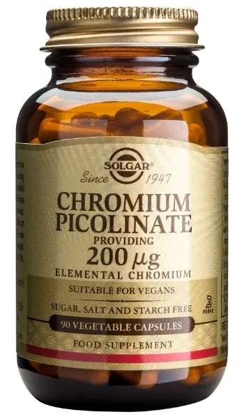 Chromium Picolinate 200 µg, 31 g, 90 vegetabiliska kapslar