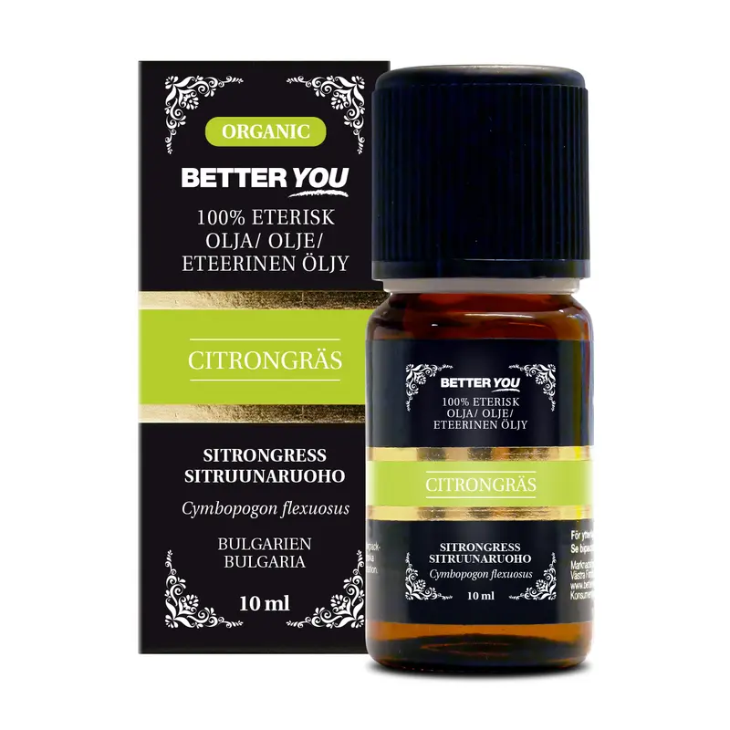 Citrongräsolja EKO Eterisk - 10 ml