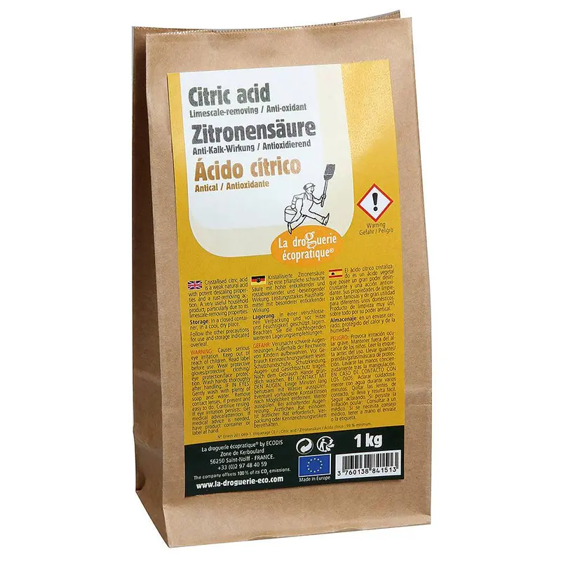 Citronsyra för städ