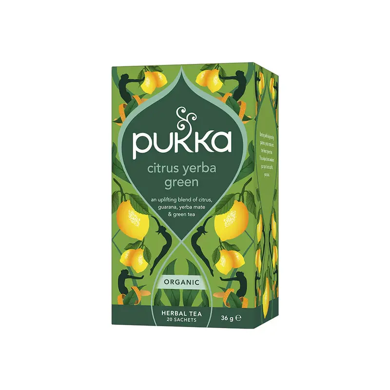 Citrus Yerba Green, 20 pås