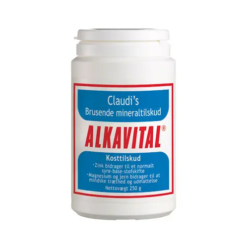 Claudis Mineraltillskott Alkavital Brus | 250 g