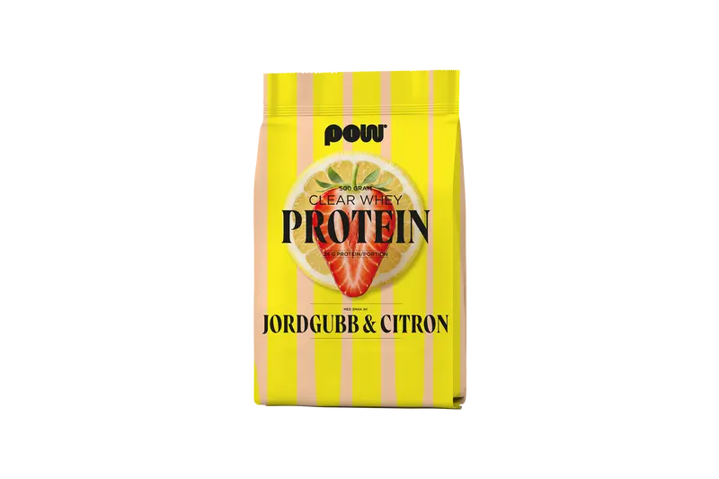 Clear whey protein jordgubb & citron