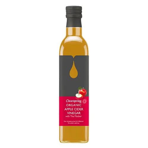 Clearspring Äppelcidervinäger Økologisk Med Vinägermor | 500 ml