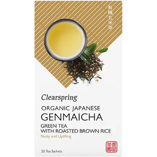 Clearspring Genmaicha Te Økologisk | 20 Påsar