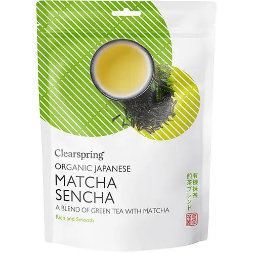 Clearspring Matcha Sencha Grönt Te I Lösvikt Ekologisk | 85 g