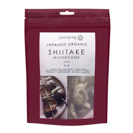 Clearspring Shitake Svamp Torkad | 40 g