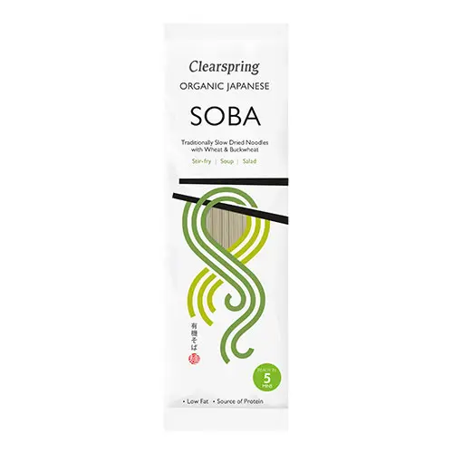 Clearspring Soba-nudlar (vete & bovete) Ekologisk | 200 g