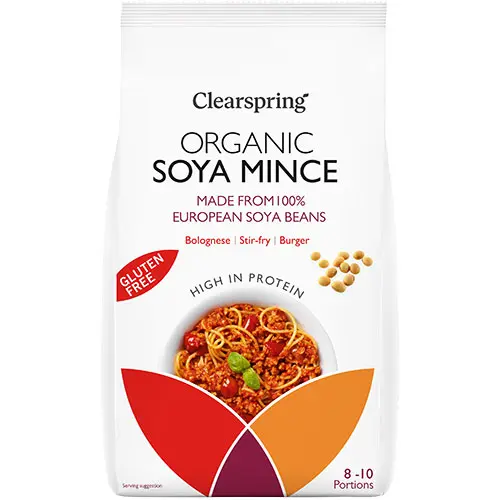 Clearspring Sojagranulat/färs Ekologisk | 250 g