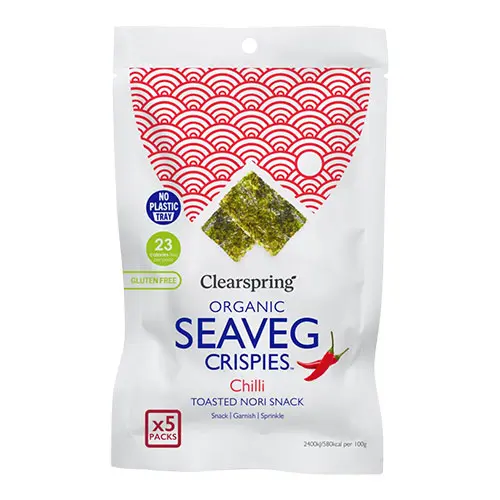 Clearspring Tång Chips | Chili Multi Eko